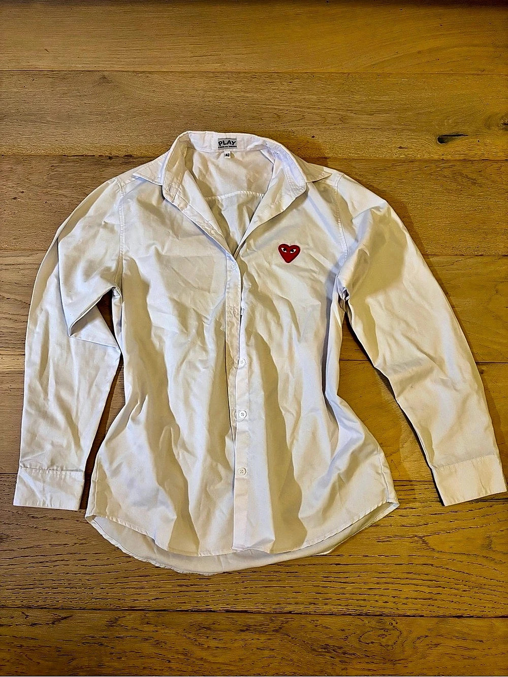 Play White Button Down Shirt size 42